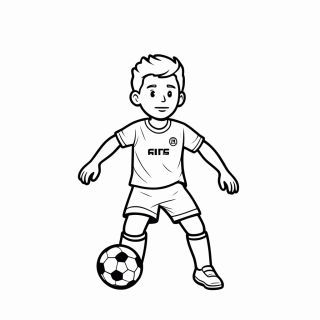 Scott McTominay (Escócia) para colorir