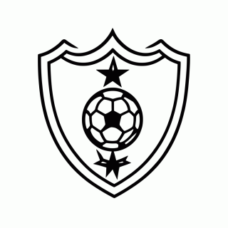 Escudo da Seleção do Marrocos para colorir
