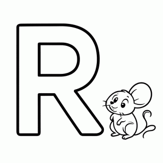 R De Rato para colorir