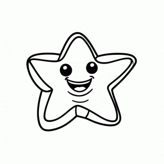 Estrela-do-Mar para colorir