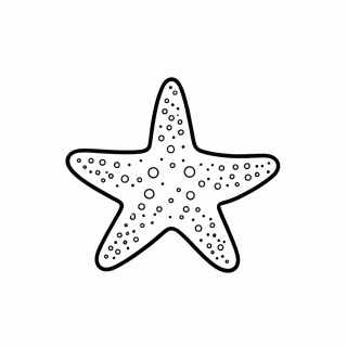 Estrela Do Mar para colorir