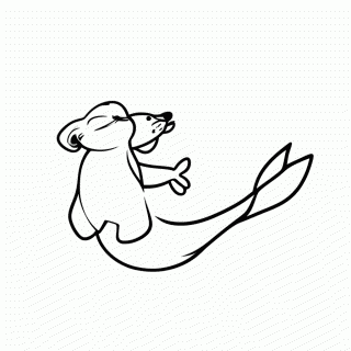 Lontra — Animais Selvagens Exóticos