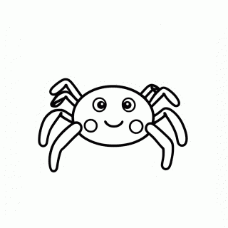 Aranha para colorir