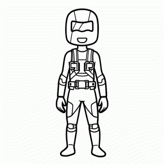 Ymir Cadete para colorir