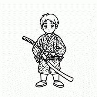Giyuu Tomioka Agua para colorir