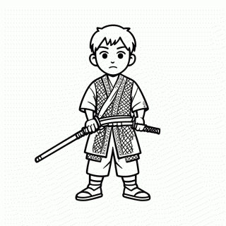 Inosuke Hashibira para colorir