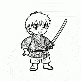 Kanao Tsuyuri para colorir