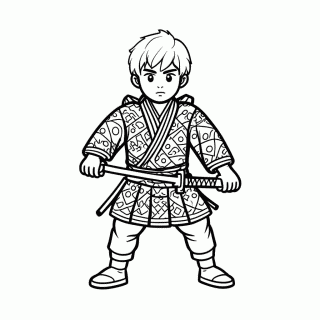 Kokushibo Lua Superior 1 para colorir