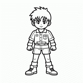 Shigaraki Tomura — My Hero Academia (Boku no Hero) para Colorir