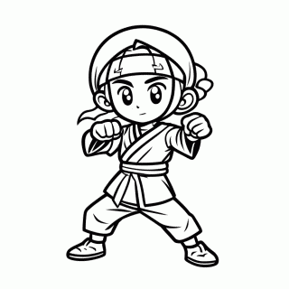 Hinata Hyuga para colorir