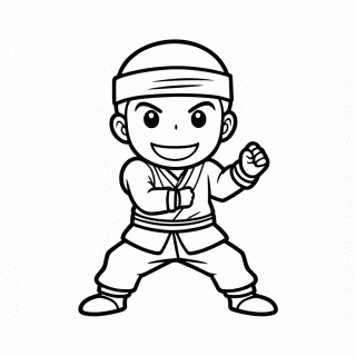 Konohamaru para colorir