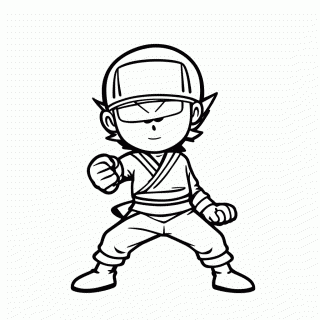 Naruto Uzumaki — Naruto Shippuden para Colorir