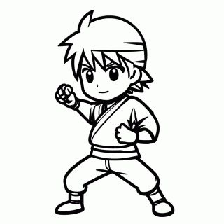 Obito Uchiha para colorir