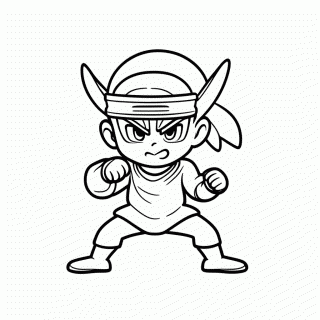 Shino Aburame para colorir