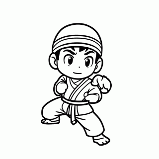 Tenten para colorir
