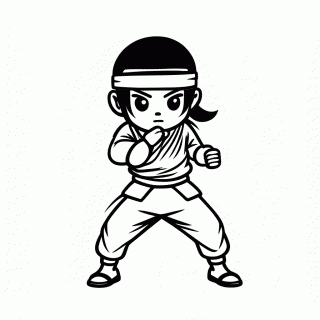 Tsunade Senju para colorir