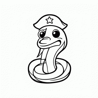 Boa Hancock Imperatriz para colorir