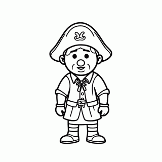 Robin Arqueologa para colorir