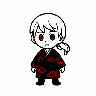 Itachi para colorir