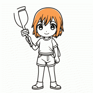 Nami para colorir