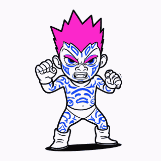 Akaza Luarra para colorir