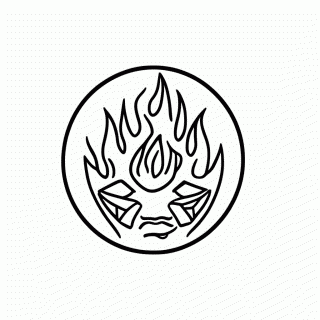 Demon Slayer Mark para colorir