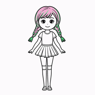 Mitsuri Kanroji para colorir
