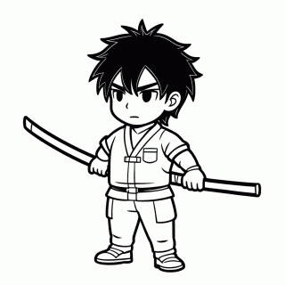 Muichiro Tokito para colorir