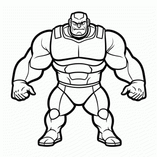 Jiren para colorir