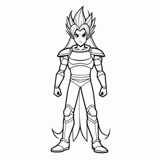 Radditz para colorir