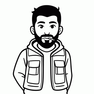 Asuma Sensei para colorir