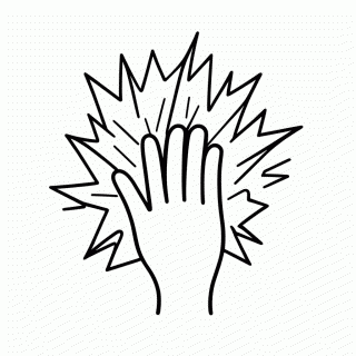 Chidori para colorir