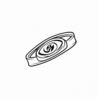 Protetor Konoha para colorir