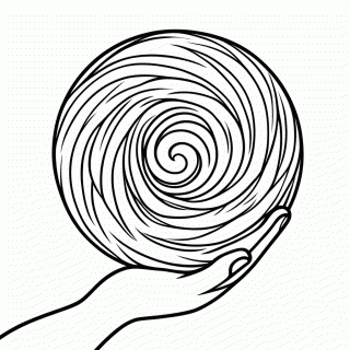 Rasengan para colorir