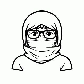 Shino Aburame para colorir