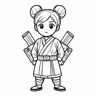 Tenten para colorir