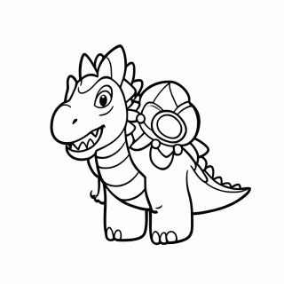 Palkia para colorir