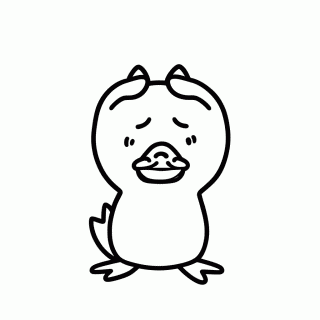 Psyduck para colorir