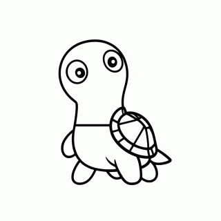 Squirtle para colorir