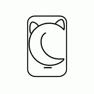 Luna Call para colorir