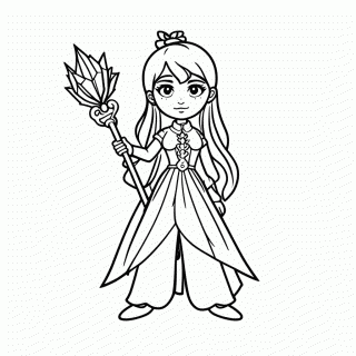 Queen Beryl para colorir