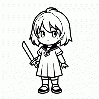 Sailor Uranus Haruka para colorir