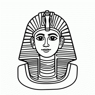 Olho De Horus para colorir