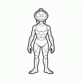 Viperolobo para colorir
