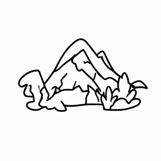 Montanha Aventura — Aventura e Exploração para Colorir