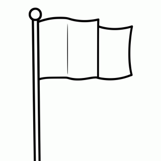 Bandeira da Nigéria para colorir