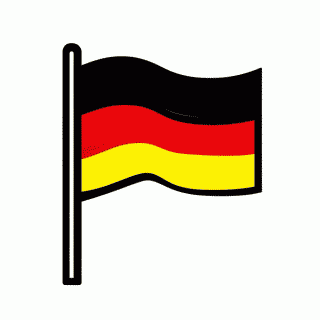 Bandeira do(a) Alemanha para colorir