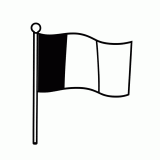 Bandeira do(a) Belgica para colorir