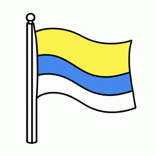Bandeira do(a) Colombia para colorir