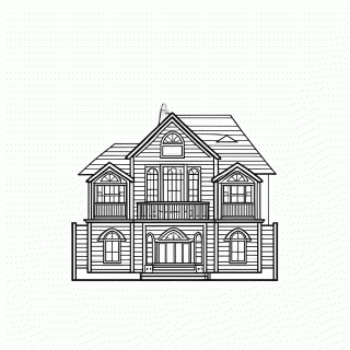 Dreamhouse Mansao para colorir